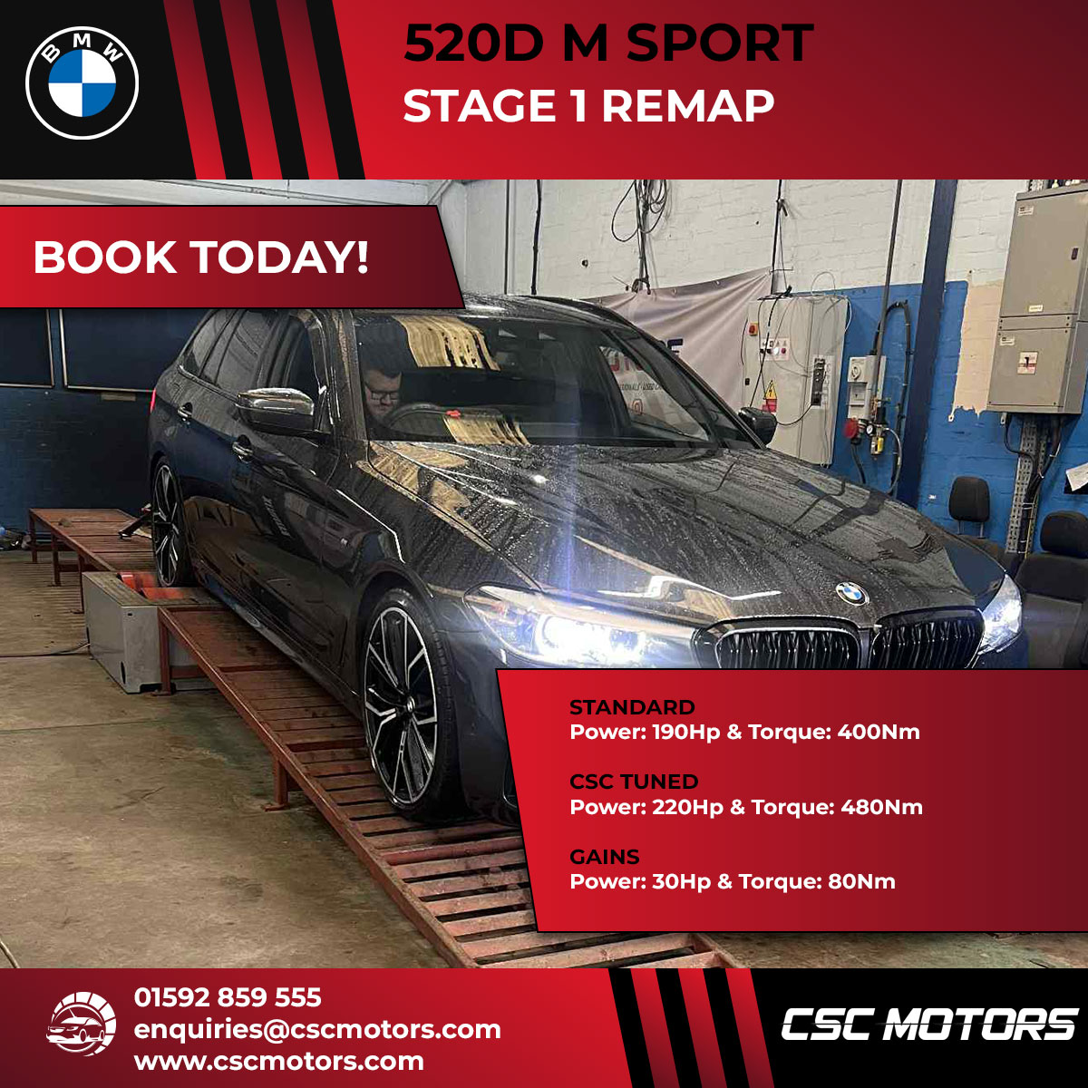 P&S Tuning offer Diesels Car Tuning carried out on our Rolling Road